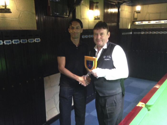 Jimmy White in the Sanctuary 2015